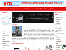 Tablet Screenshot of anhnghison.com